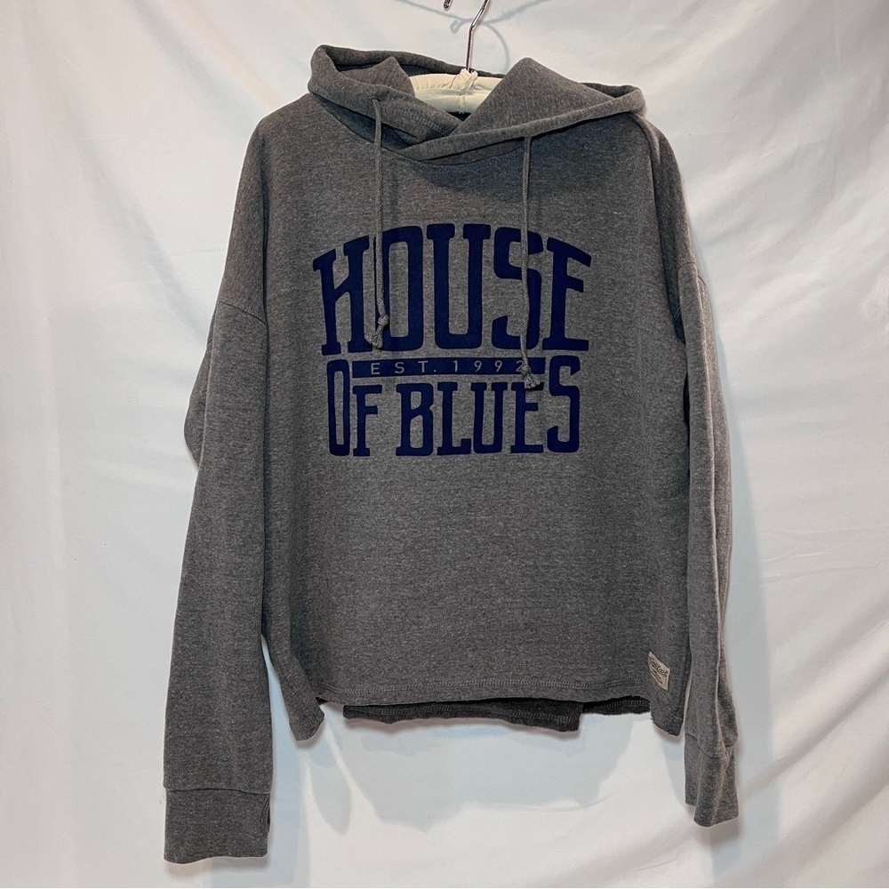 House Of Blues Crop Hoodie  size XL